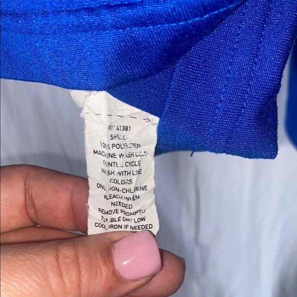 Polo by Ralph Lauren Blue Pullover with Green Accents - Picture 6 of 9